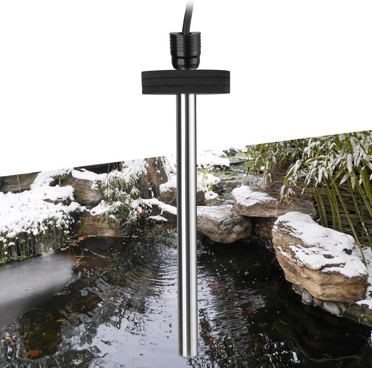 PYPABL, chauffage de bassin extérieur 300W flottant, dégivreur pour bassin à koïs