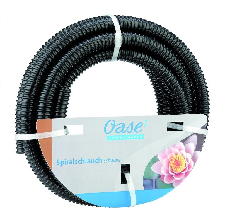 Oase 57529 Tuyau en spirale Ø 19 mm 5 m, Noir